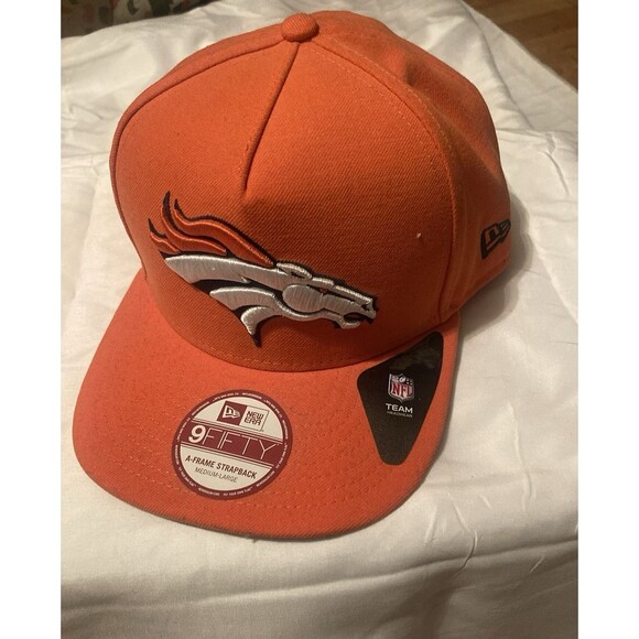 DENVER BRONCOS New Era 9FIFTY Snapback Adjustable Hat Cap NFL - Picture 1 of 11